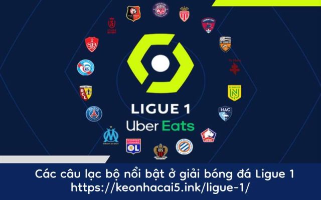 Các câu lạc bộ nổi bật ở giải bóng đá Ligue 1